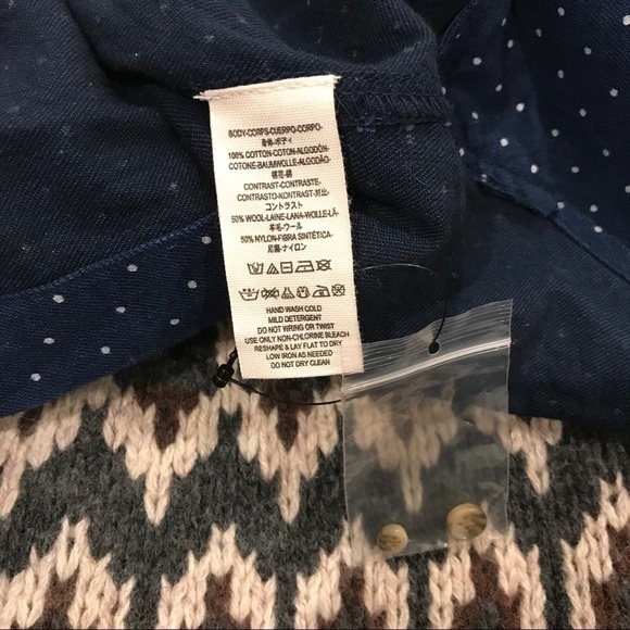 Free People Sage Blue Button Shirt Large - Picture 8 of 8